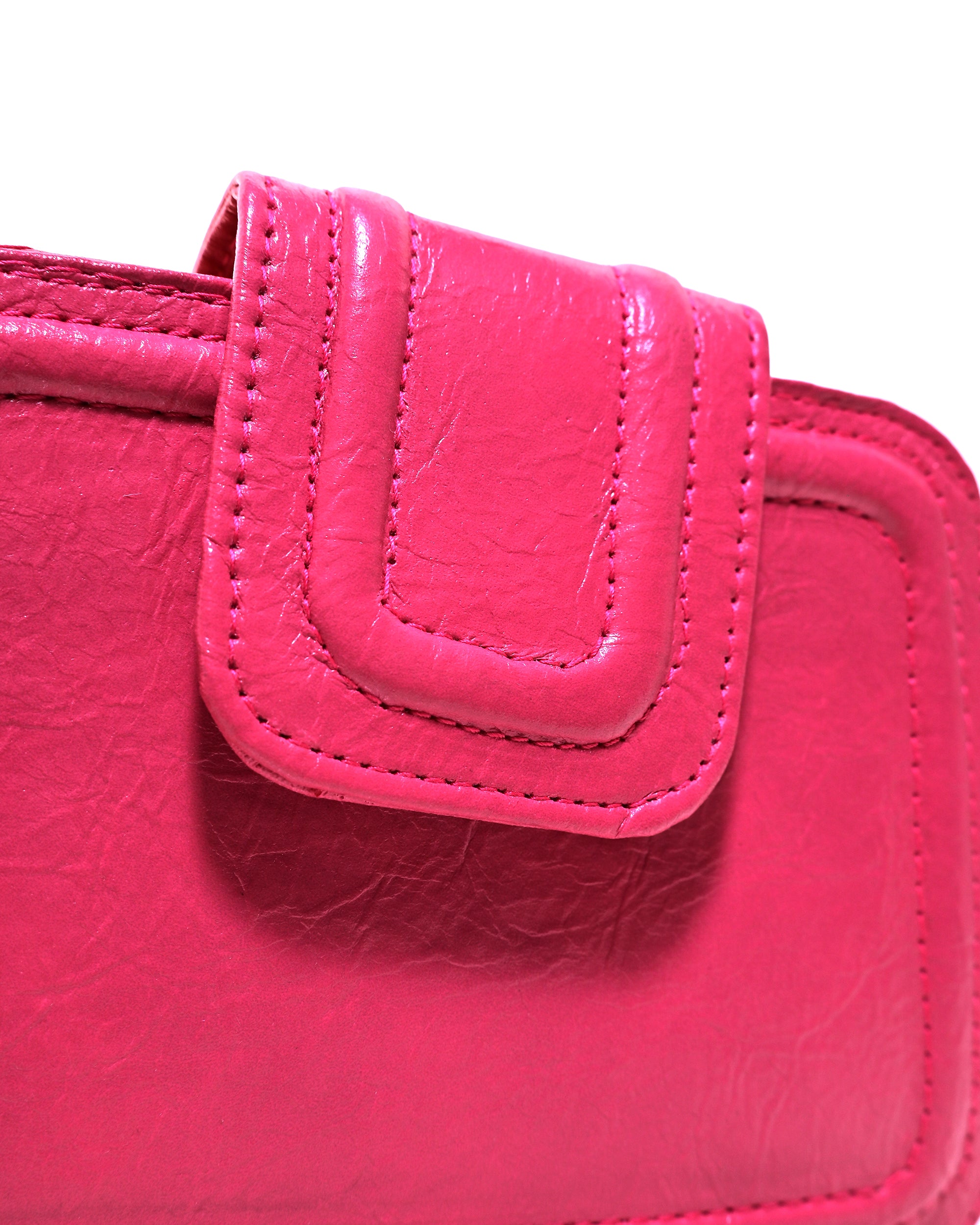 CRS019 - ELEGANT LEATHER HANDBAG & CROSSBODY BAG WITH 2 ZIP POCKETS