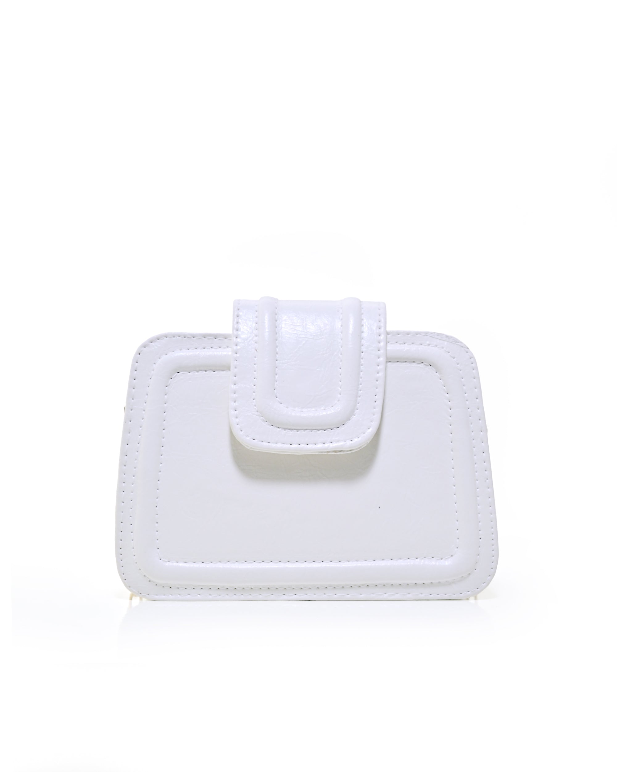 CRS019 - ELEGANT LEATHER HANDBAG & CROSSBODY BAG WITH 2 ZIP POCKETS