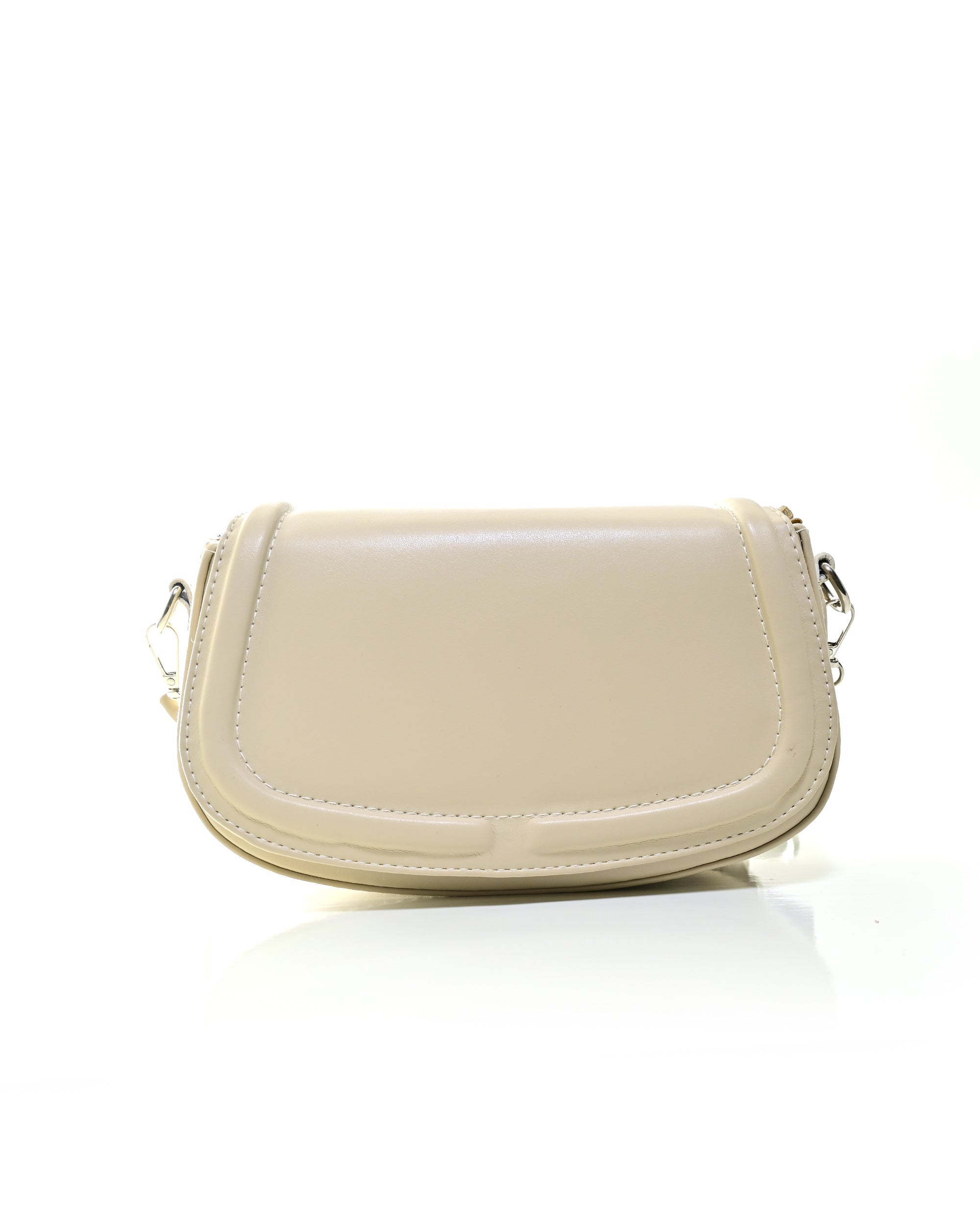 CRS022 - LEATHER HANDBAG & CROSSBODY BAG WITH BOW CHARM.
