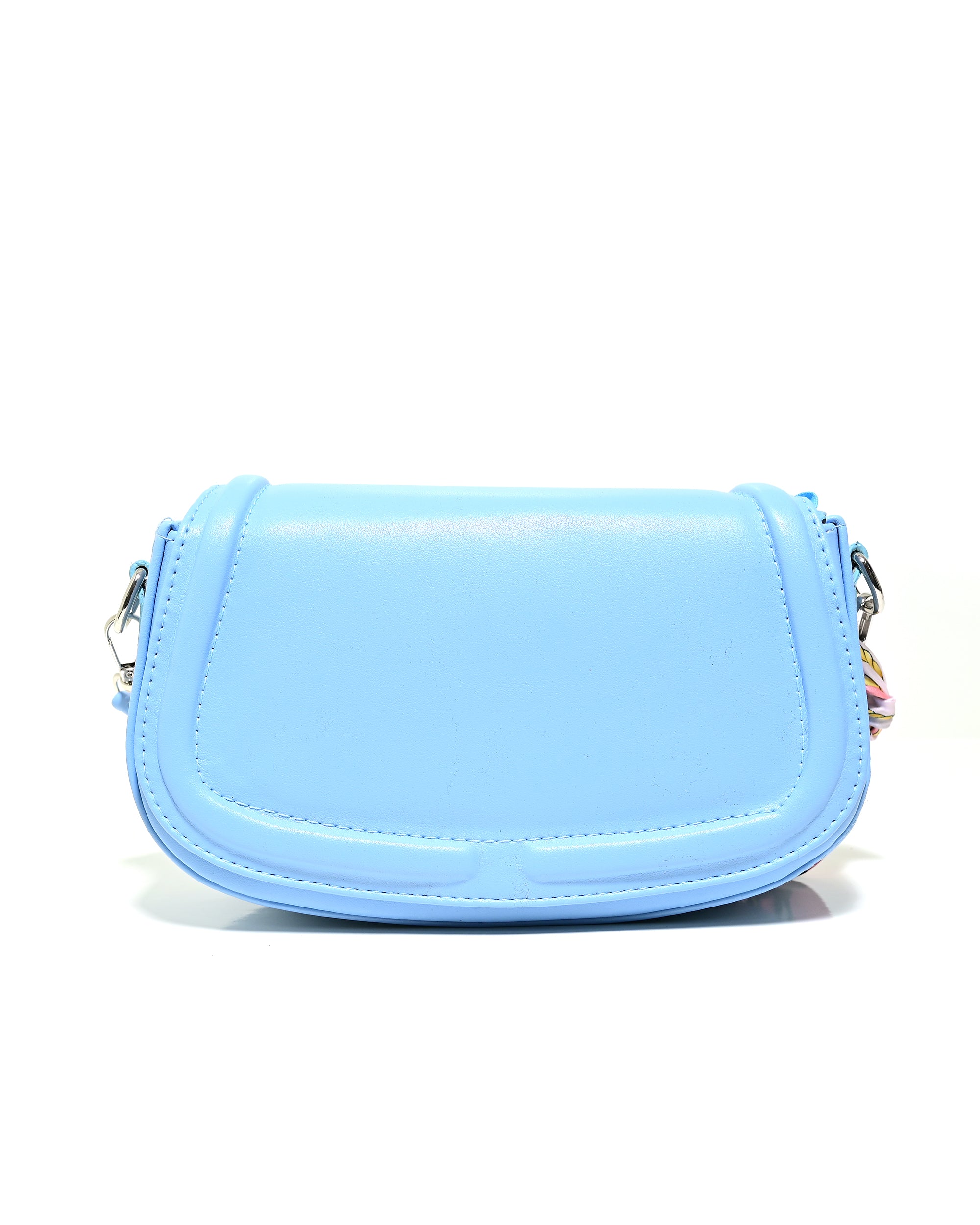 CRS022 - LEATHER HANDBAG & CROSSBODY BAG WITH BOW CHARM.