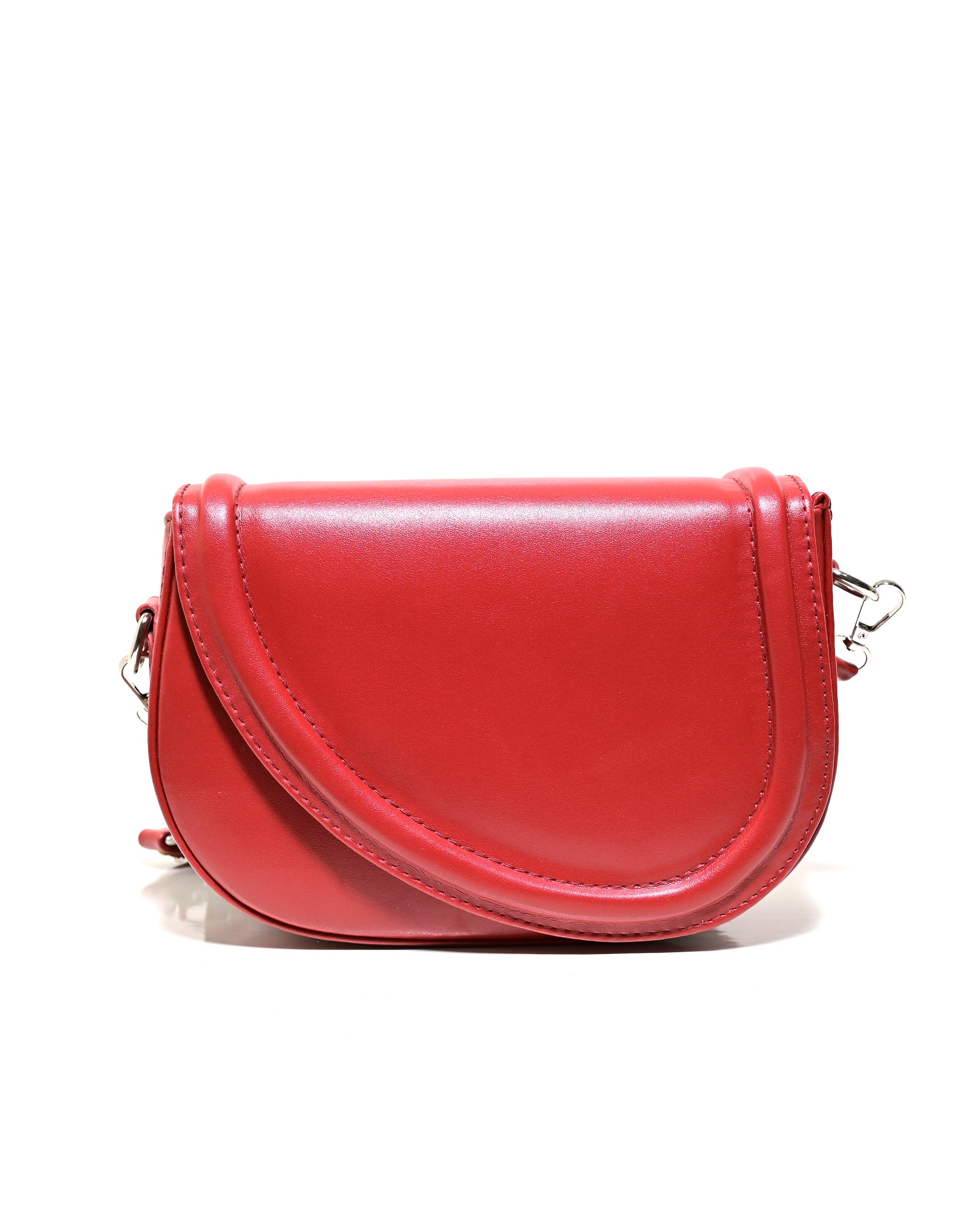 CRS022 - LEATHER HANDBAG & CROSSBODY BAG WITH BOW CHARM.