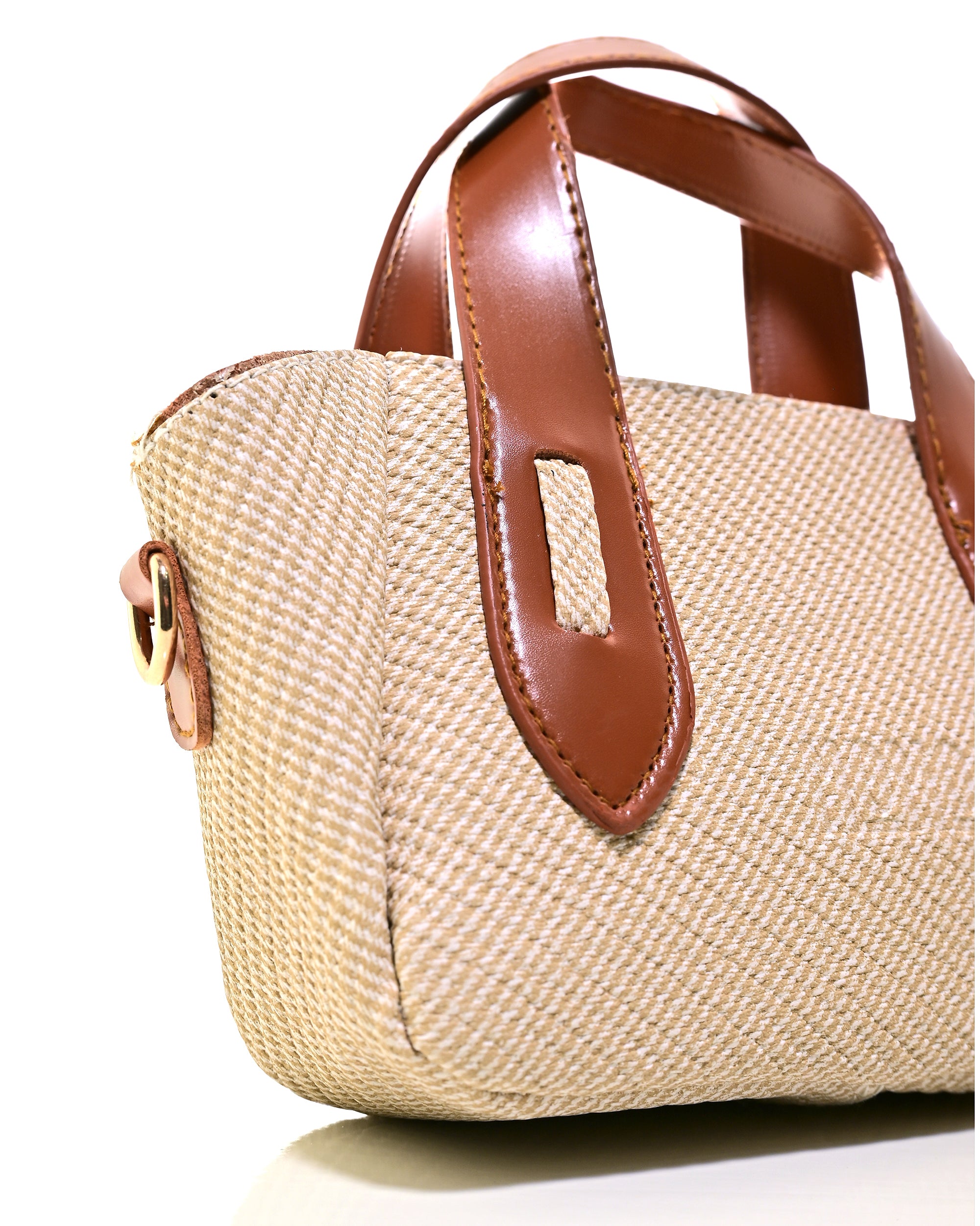 MIN001 - ELEGANT WOMEN'S MINI LEATHER HANDBAG & CROSSBODY BAG.