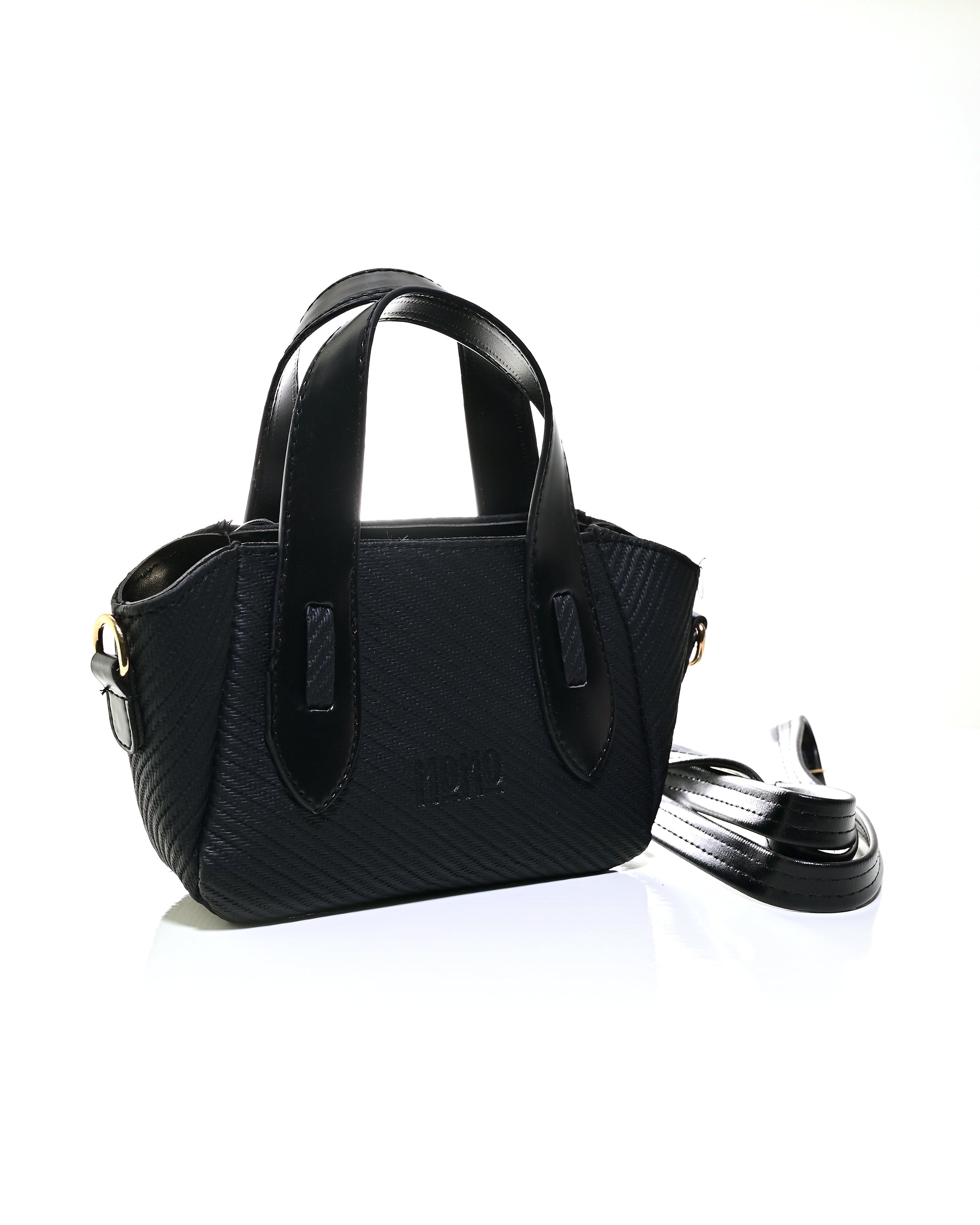 MIN001 - ELEGANT WOMEN'S MINI LEATHER HANDBAG & CROSSBODY BAG.