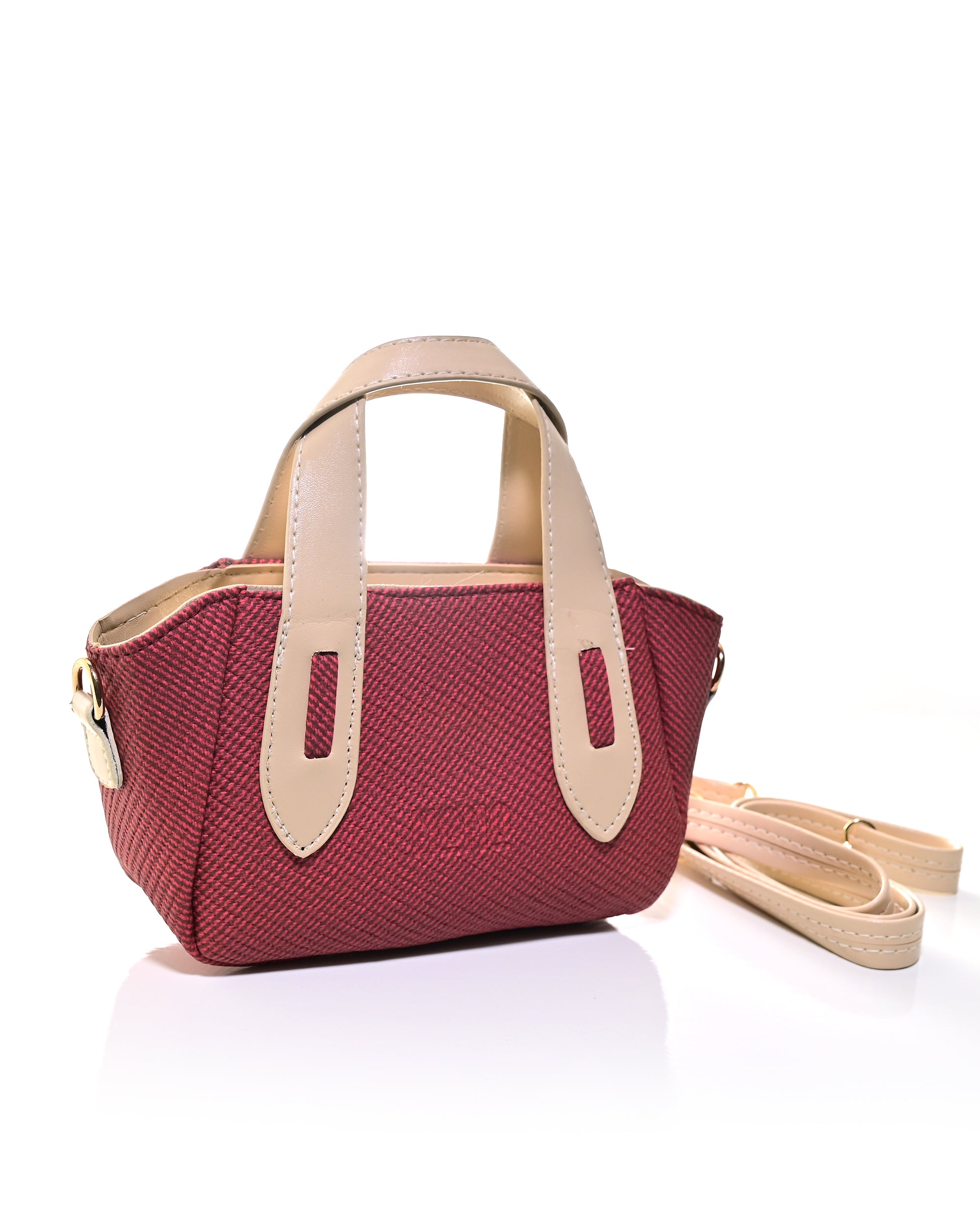 MIN001 - ELEGANT WOMEN'S MINI LEATHER HANDBAG & CROSSBODY BAG.