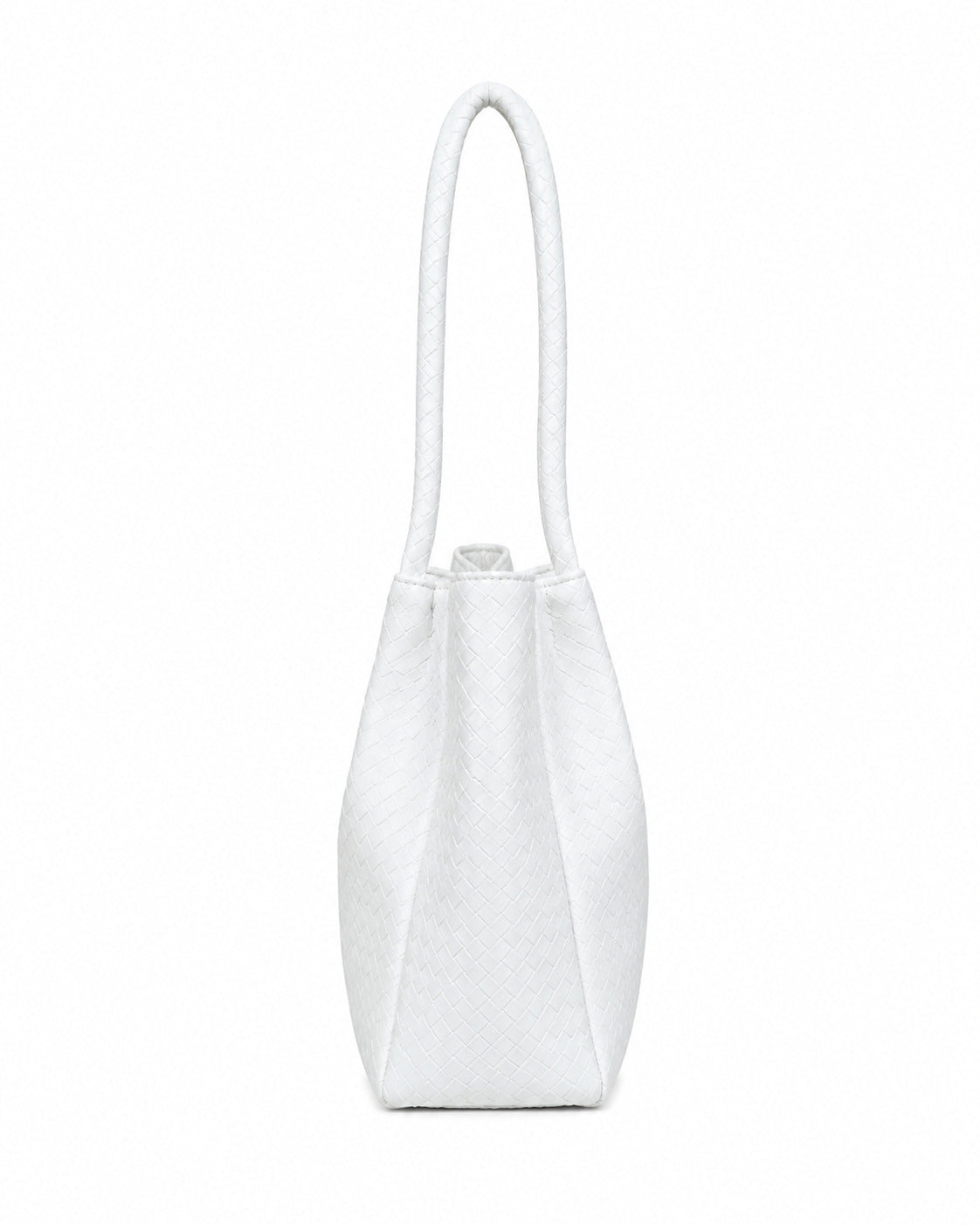 SLD007 - SPACIOUS WOMEN'S LEATHER SHOULDER BAG WITH MAGNETIC CLOSURE