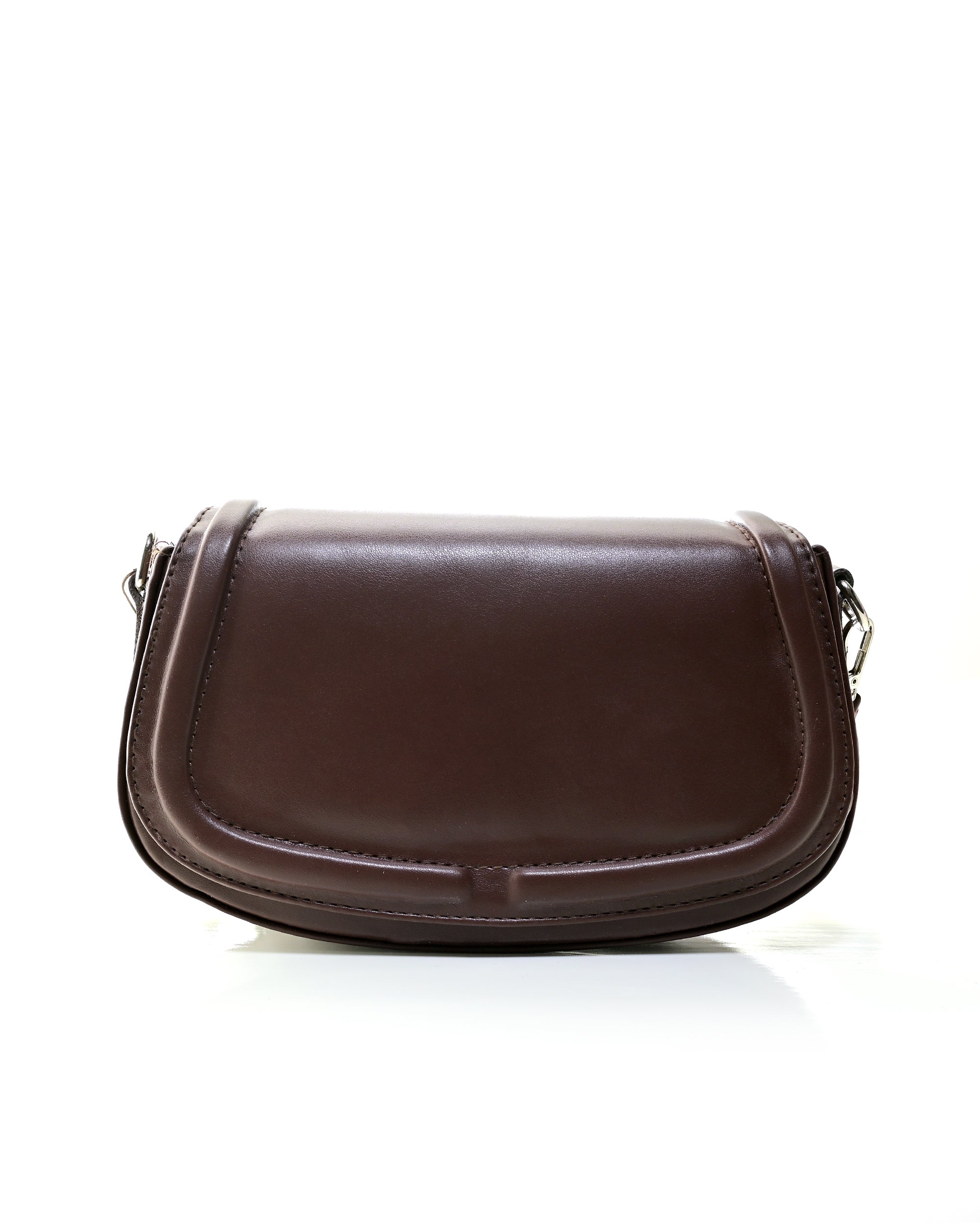 CRS022 - LEATHER HANDBAG & CROSSBODY BAG WITH BOW CHARM.