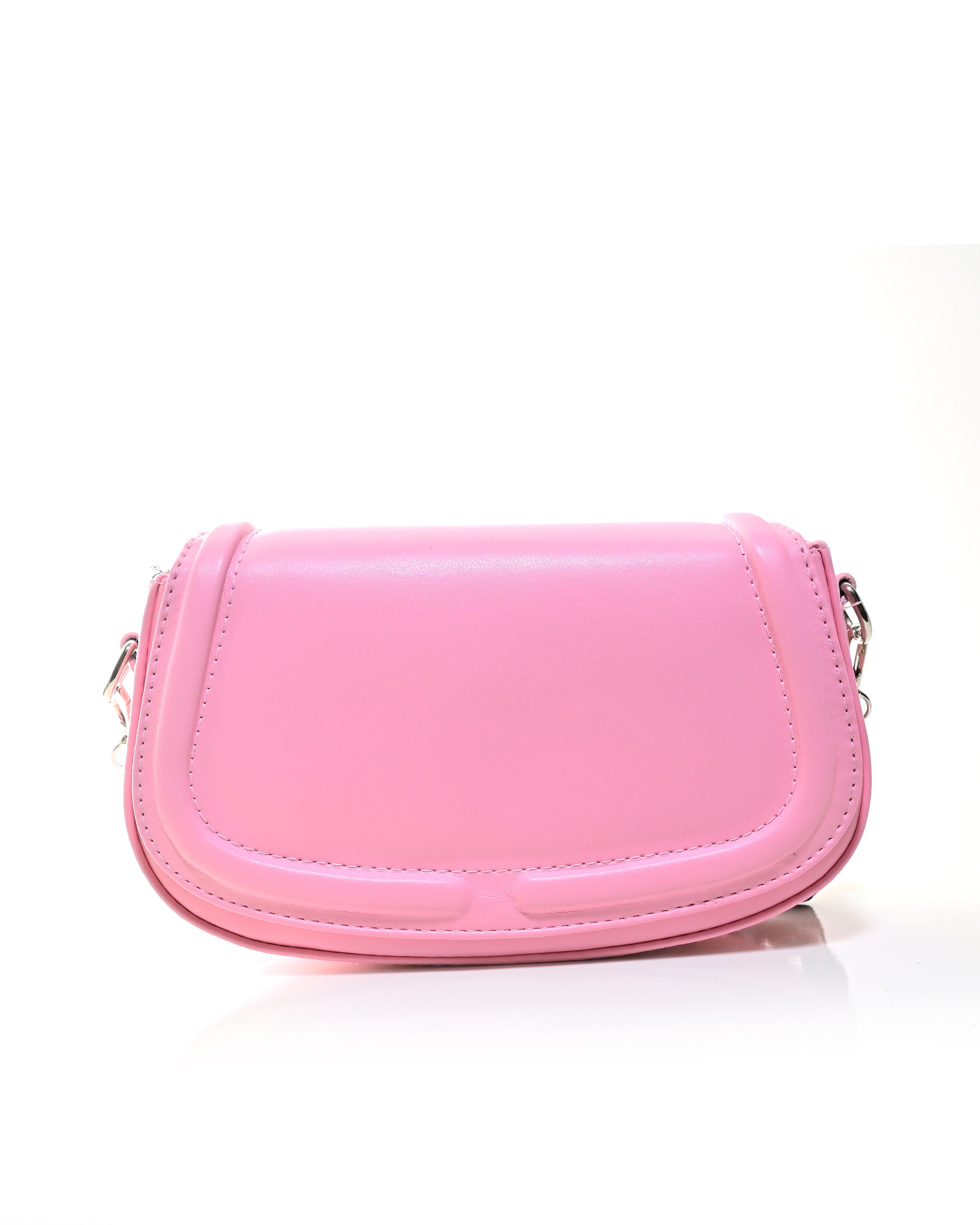 CRS022 - LEATHER HANDBAG & CROSSBODY BAG WITH BOW CHARM.