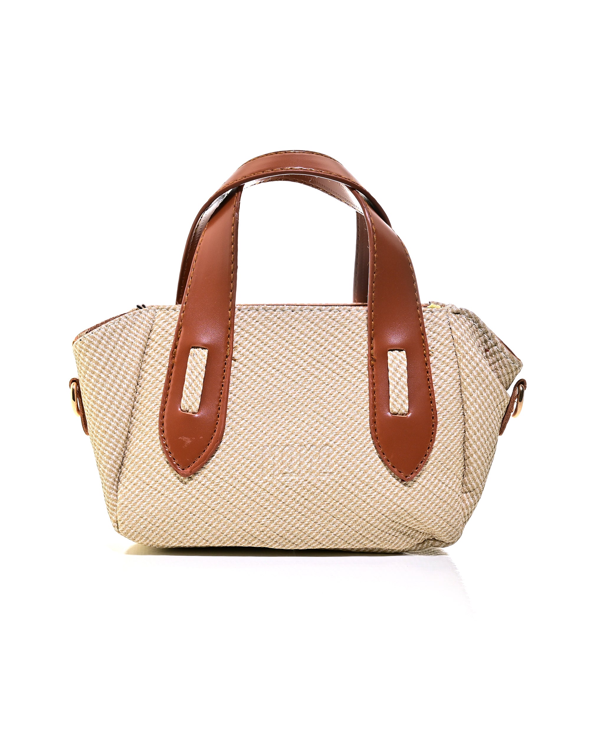 MIN001 - ELEGANT WOMEN'S MINI LEATHER HANDBAG & CROSSBODY BAG.