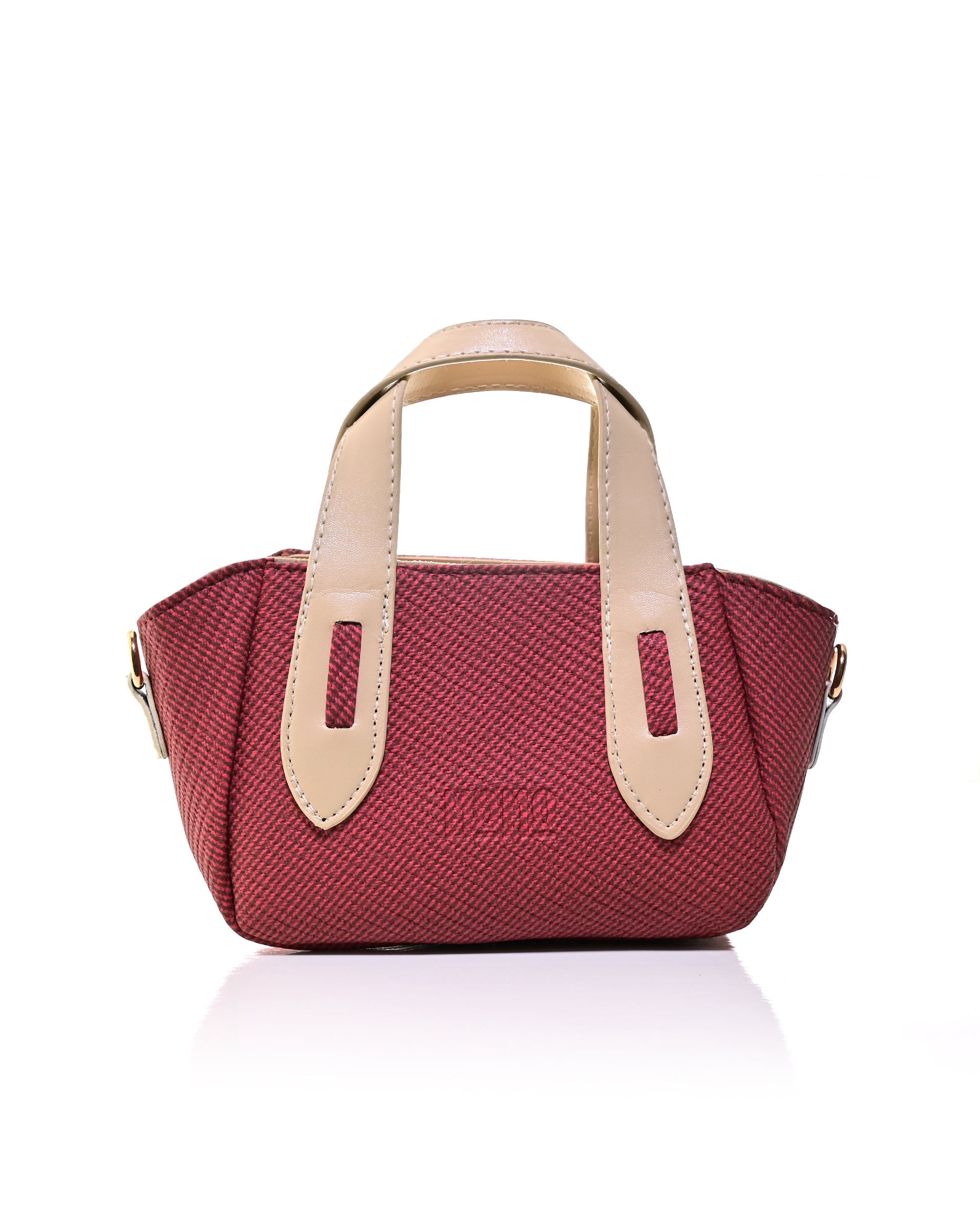 MIN001 - ELEGANT WOMEN'S MINI LEATHER HANDBAG & CROSSBODY BAG.