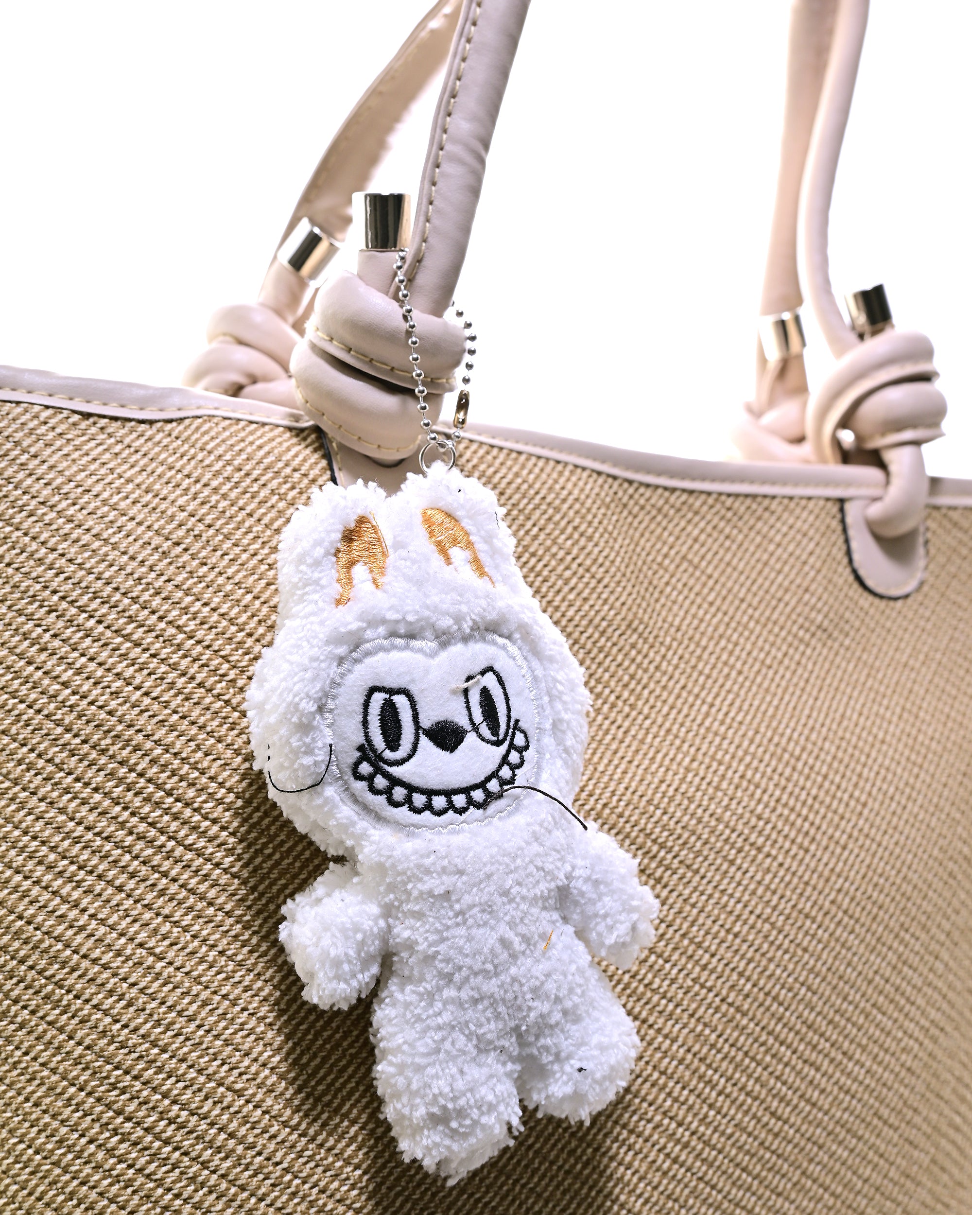 BG-W-TOT001 - STYLISH WOMEN'S SHOULDER TOTE BAG WITH CHARM
