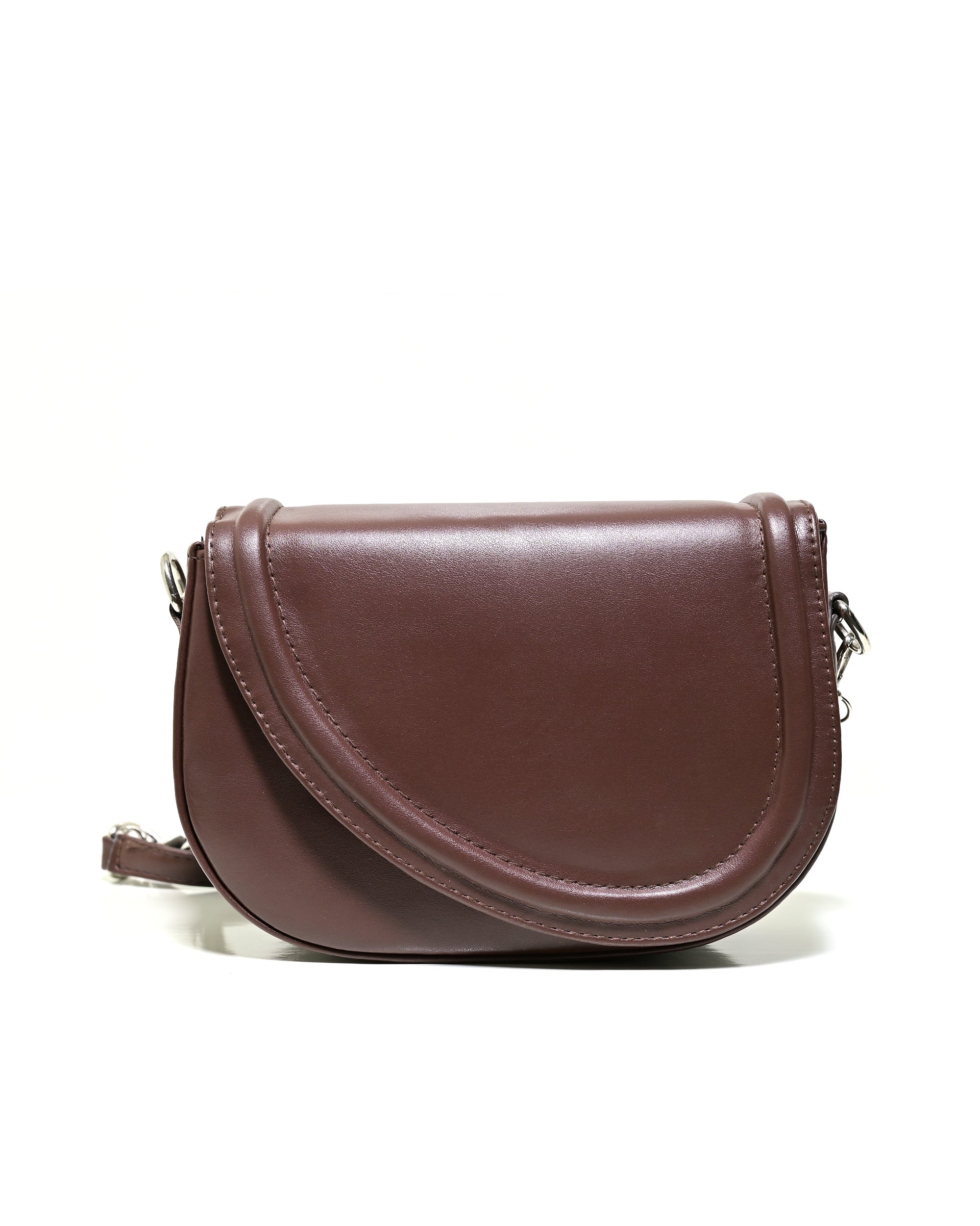 CRS022 - LEATHER HANDBAG & CROSSBODY BAG WITH BOW CHARM.
